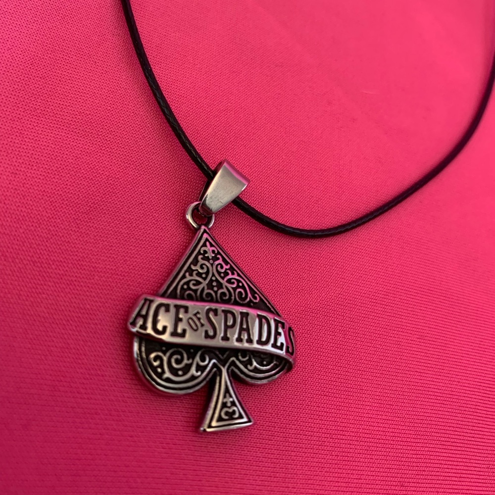 Ace of Spades Motörhead Pendant Necklace